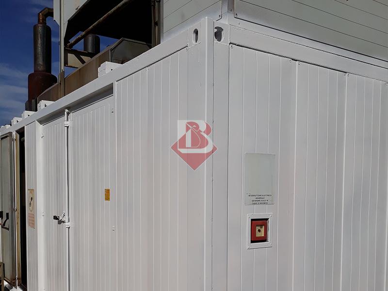 8 Isolamenti Bertoni Verniciatura cabina container dopo