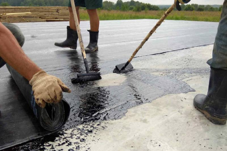 lavori di impermeabilizzazioni con membrane liquide bituminose a brescia isolamentibertoni
