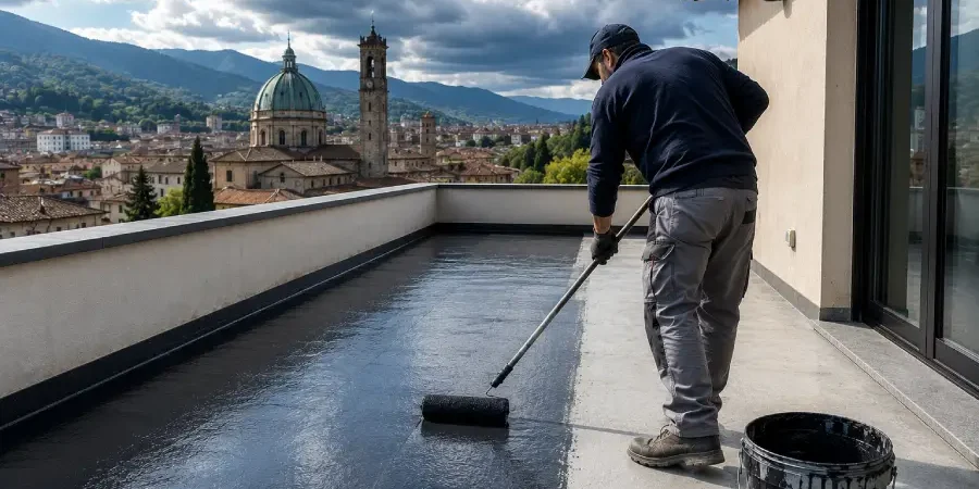 impermeabilizzazione terrazzo balcone brescia